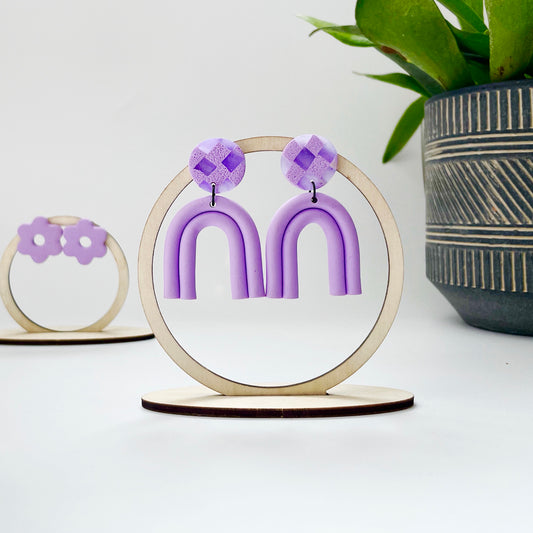 Limited Edition Alina Arch in Lavender Check