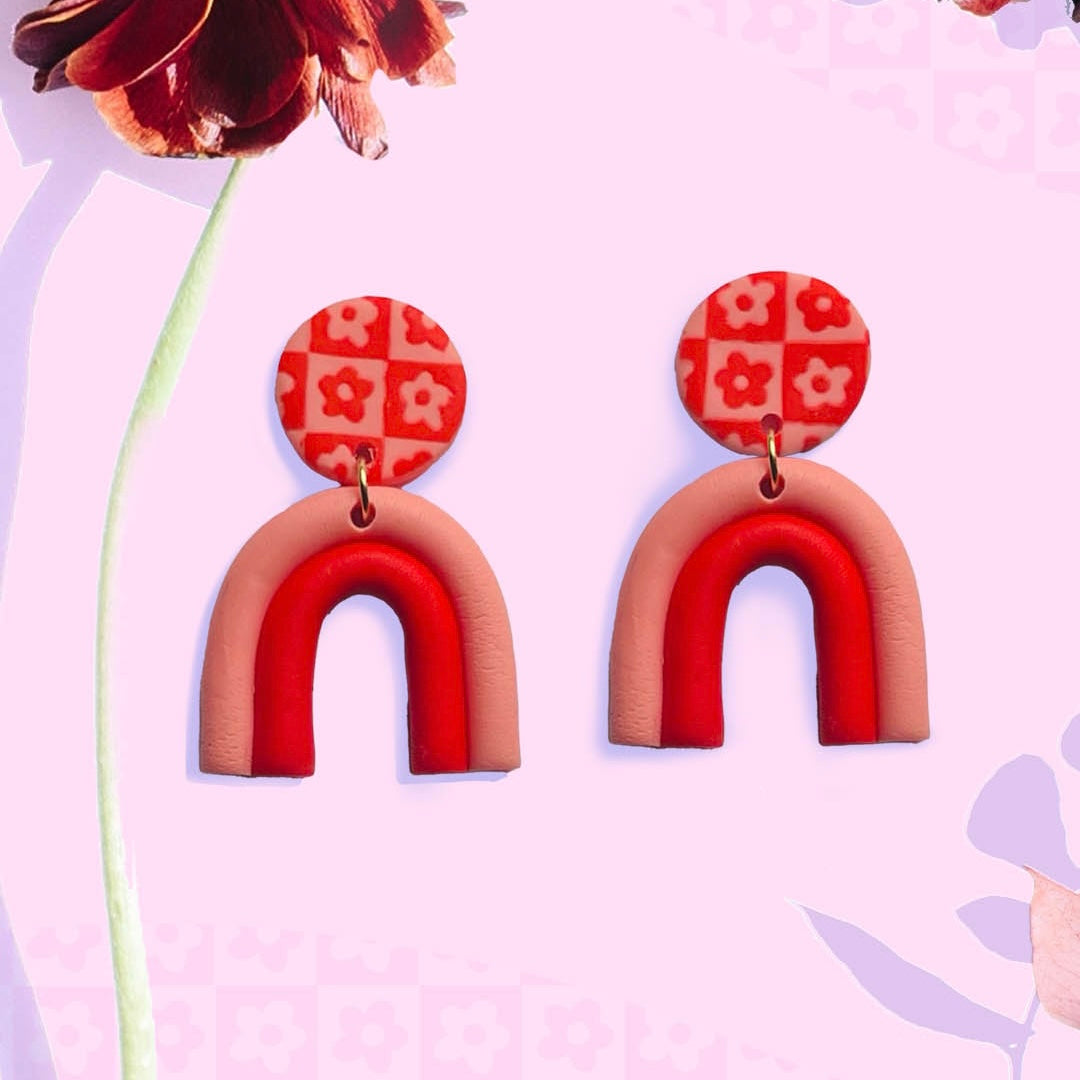 Posy! Handmade Earrings from Polly Frances Design