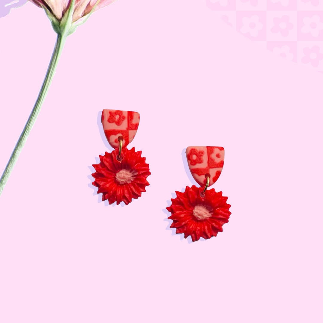 Posy! Handmade Earrings from Polly Frances Design